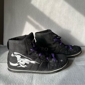 Rare Tegan and Sara Macbeth High Top Shoe US 8
